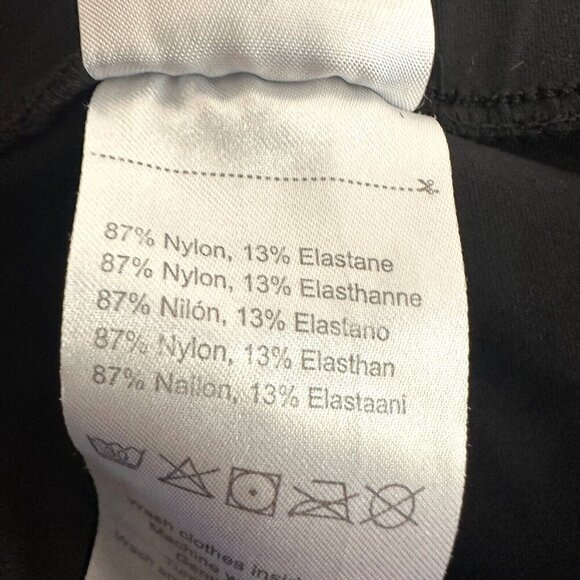 Yogi Place Pants Black High Rise Straight Leggings Lounge Workout - Picture 7 of 16